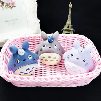 Komşum Totoro Oyuncaklar Cosplsy Anime PVC Bebekler Tonari Hiçbir Totoro Kawaii Oyuncak Hediyeler