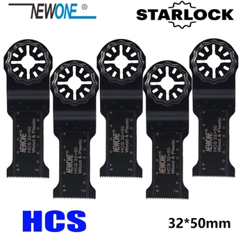 NEWONE Starlock HCS32 * 50mm Uzunluk Testere Bıçakları fit Güç Salınan Araçları Kesim Ahşap Plastik Metal Kaldırmak Halı Çivi daha fazla