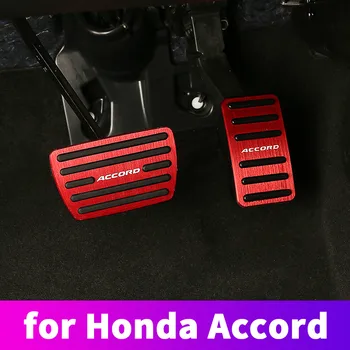 Alüminyum alaşımlı gaz fren pedalı debriyaj debriyaj pedalı modifikasyonu dekorasyon Honda Accord 10 2018 2019 için
