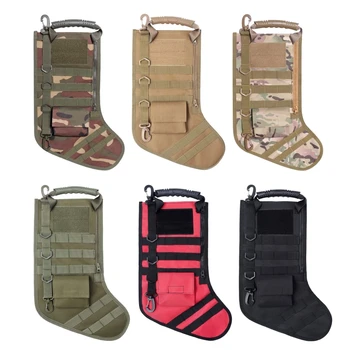 Noel Çorap Çorap Taktik Çanta Dökümü Bırak Kılıfı Yardımcı saklama çantası Askeri Savaş Avcılık Paketi Dergisi Torbalar