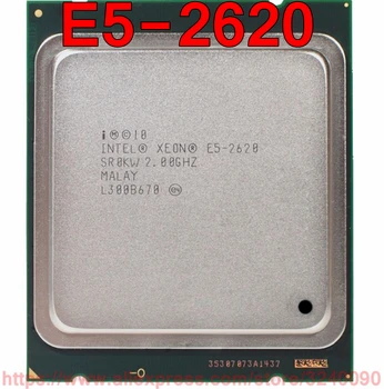 Intel Xeon CPU E5-2620 SR0KW 2.0 GHz 6 Çekirdekli 15M LGA2011 E5 2620 işlemci ücretsiz kargo hızlı gemi