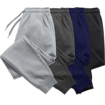Erkekler Kadınlar uzun pantolon Sonbahar ve Kış Erkek Rahat Polar Sweatpants Yumuşak Spor Pantolon koşu pantolonları 5 Renkler