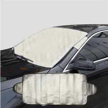 Araba Aksesuarları UV Koruma Anti Kar Buz Siperliği Kar Kalkanı Araba Güneş Gölge Araba Kalkanı Kapak Cam Kapak