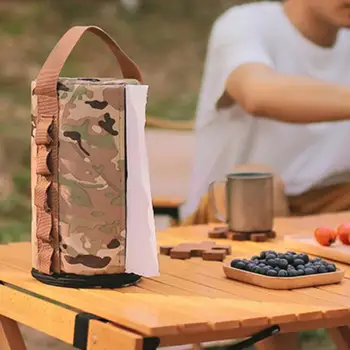 Açık Kamp Doku kutu tutucu Su Geçirmez Peçete Kağıt Mendil saklama çantası Taşınabilir Seyahat tuvalet kağıdı Doku Kutusu Tutucu
