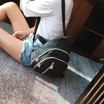 Küçük Sırt Çantası Çanta Bayan Sırt Çantası Günlük İş Yürüyüş Seyahat Moda Şık Küçük omuzdan askili çanta