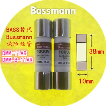 2 adet/grup Yeni Marka Bassmann Hızlı Etkili Seramik Sigorta Multimetre Sigorta Multimetre DMM-11AR,DMM-B-11AR 11A 1000V 20kA 10x38mm