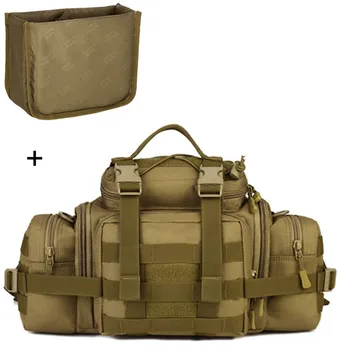 Molle Askeri Bel Çantaları Kamera çantası fanny paketi Kemer Taktikleri Büyük Omuz Saldırı Kamp Paketi Açık Spor Kamera XA573WA
