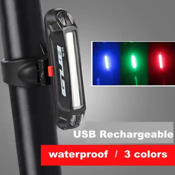 MTB bisiklet ışık yol bisiklet Seatpost led ışık güvenlik uyarı led'i USB şarj edilebilir ön arka lamba bisiklet kuyruk lambası 100 lümen