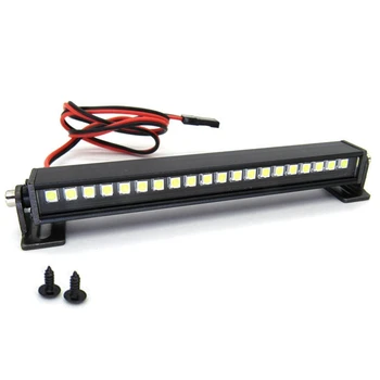 RC Araba LED tavan lambası ışıkları Çubuğu WPL D12 C14 C24 C34 MN D90 MN99S RC Araba yükseltme parçaları aksesuarları