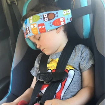 Yeni Çocuk Araba Koltuğu Kafa Sabitleme Yardımcı Pamuk Kemer Arabası Güvenli Kayış Doze Bant Bebek Arabası Çocuk Koltuğu