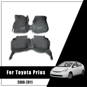 Halılar Toyota Prius 2006 İçin 2007 2008 2009 2010 2011 Araba Paspaslar Halı Oto İç Deri Aksesuarları Kaymaz Ürünler