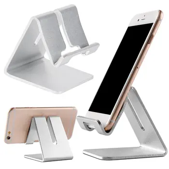 Masaüstü cep telefonu standı Tablet Standı Alüminyum Standı Tutucu Cep Telefonu İçin Paslanmaz Hafif telefon standı