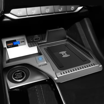 15W Araba kablosuz şarj kurulu QI kablosuz şarj cihazı hızlı şarj şarj tutucu Nissan Sylphy Sentra 2020 2021 2022