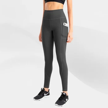 Streç Çıplak Duygu Tozluk Kadın Egzersiz Spor Yumuşak Çalışan Yoga Pantolon Fitness Tayt Push Kadar Spor Yüksek Bel Yeni Gymclick.