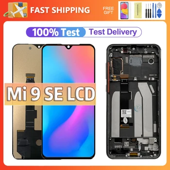 Mi 9 SE LCD 100% Test İçin Yüksek Kalite Xiaomi Mi 9 SE LCD Ekran Dokunmatik Ekran Digitizer Meclisi Değiştirme Mi 9SE M1903F2G