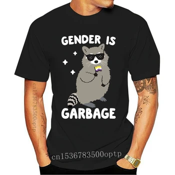 Cinsiyet Çöp ikili Olmayan Rakun T Shirt İkili Olmayan Rakun Rakun T Shirt Lgbtq Rakun İkili Olmayan Gömlek