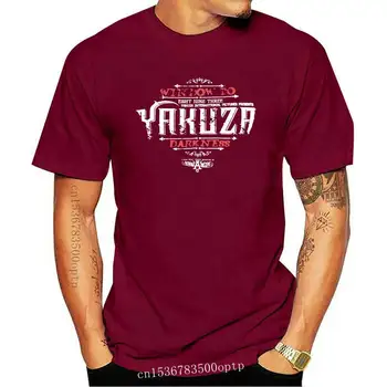 Moda Yeni Yakuza T-Shirt Erkek Yuvarlak Pamuk Kısa Kollu Tee Gömlek kısa kollu tişört Ücretsiz Kargo T Shirt Erkek Kısa Kollu