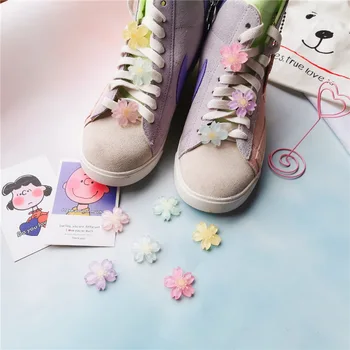 1 ADET DIY Çiçekler ayakkabı tokası Kız Ve çocuk ayakkabıları Aksesuarları Trend Yaratıcı Ayakabı Dekoratif Ayakkabı Aksesuarları
