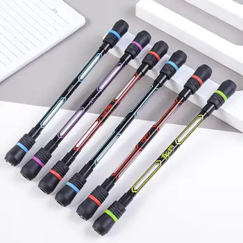 Jel Kalem 2 Adet Faydalı Hızlı Kuruyan Değiştirilebilir Dolum Erkek Serin Parmak İplik Kalem Öğrenci için