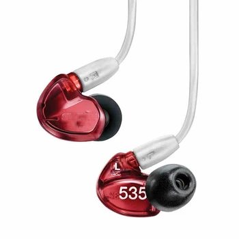 Marka SE535 Ayrılabilir kulaklık Hi-Fi stereo Kulaklık SE 535 Kulak Kulaklık Ayrı Kablo Kutusu VS SE215 ücretsiz gemi