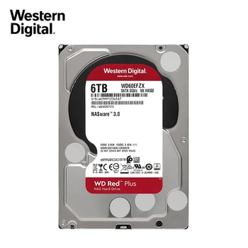 Batı Dijital WD Kırmızı NAS sabit disk sürücüsü 6 TB SATA 6 gb/S Önbellek 3.5 İnç Masaüstü Nas WD60EFZX