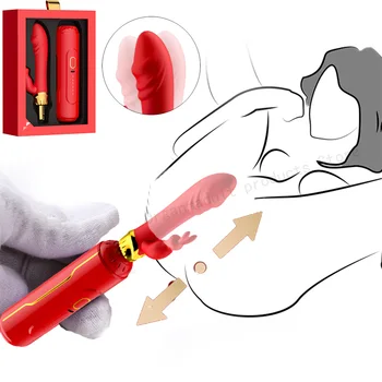10 Frekans Vibratör Otomatik Ölçekleme Seks Oyuncakları Kadınlar için Meme Klitoris G Noktası Stimülasyon Seksi Oyuncaklar Vajinal Masaj Sexulaes Oyuncaklar