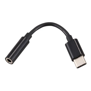 USB C 3.5 mm Kulaklık / Kulaklık jak kablosu Adaptörü, tip C 3.1 Erkek Bağlantı Noktası 3.5 mm Kadın Stereo Ses Kulaklık Aux Bağlantı