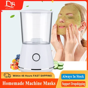 Ev yapımı Makine Maskesi Mini Yüz Dıy Otomatik Yüz Meyve Sebze Maskesi Makinesi Yapma Cilt Gençleştirme Ev Kullanımı Cihazları Güzellik