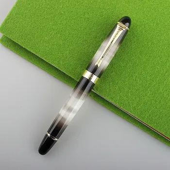 JİNHAO X450 Dolma Kalem 18KGP 0.7 mm Geniş Uç Okul Ofis Kırtasiye çoklu renk lüks yazma kalemler Hediye