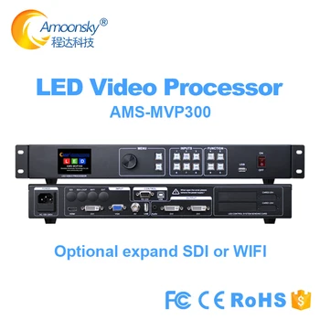 Sıcak satış LED video işlemcisi seçin genişletmek WIFI veya SDI MVP300 serisi video duvar denetleyicisi için led panel desteği novastar kart