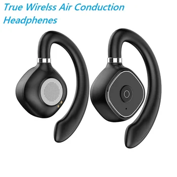Bluetooth 5.3 Kulaklık Kablosuz Spor Koşu Kulaklıklar HiFi Stereo Bas Açık Kulak TWS Kulakiçi Gürültü İptal oyun kulaklığı