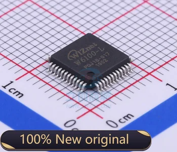 100 % Yeni OriginalW6100 paketi LQFP-48 yeni orijinal orijinal Ethernet IC çip