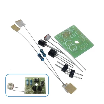 DIY kiti ışık kontrol sensörü anahtarı paketi ışığa duyarlı indüksiyon anahtarı kitleri DIY elektronik eğitim entegre devre paketi