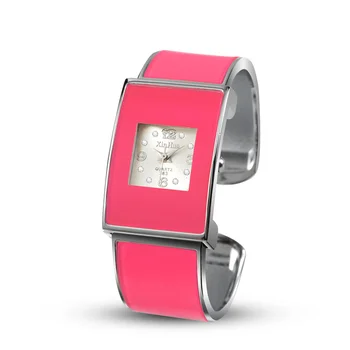 Relogios Feminino XİNHUA Kadın Saatler Paslanmaz Çelik Bilezik Bileklik Rhinestone Tasarımcı İzle Kadın Saat Reloj Mujer