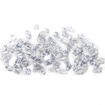 YENİ Üçgen Koni kristal boncuklar AB 10 adet 6 * 12mm Avusturya kristal boncuklar Charm Cam Boncuk Takı Yapımı DIY C-6