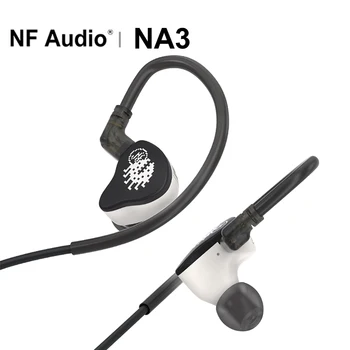 NF Ses NA3 Piksel Canavar Kulak Kulaklık ile Çift Kavite ESC Dinamik Sürücü Kulaklık HİFİ kulaklıklar 0.78 mm Ayrılabilir kablo