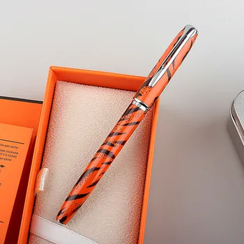 Metal Finansal Sivri dolma kalem 0.5 mm / 0.38 mm Parlayan Jinhao Okul Ofis İş Yazma Mürekkep Kalem Hediye Kırtasiye