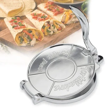 Taşınabilir Tortilla Gözleme Pasta Araçları, Mutfak Tortilla Makinesi Bakeware Araçları, 6.5 