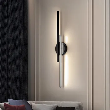 Iskandinav led duvar Aplik Lamba iç mekan aydınlatması Ev Yatak Odası Başucu Oturma Odası Otel Balkon Koridor Dekorasyon Duvar Lambası